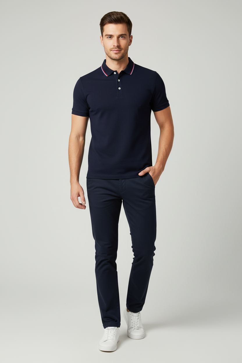 Polo transpirable de moda