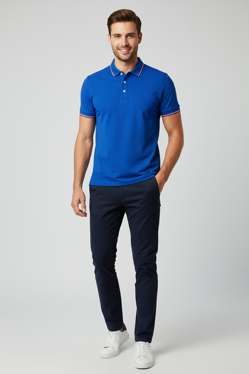 Polo transpirable de moda