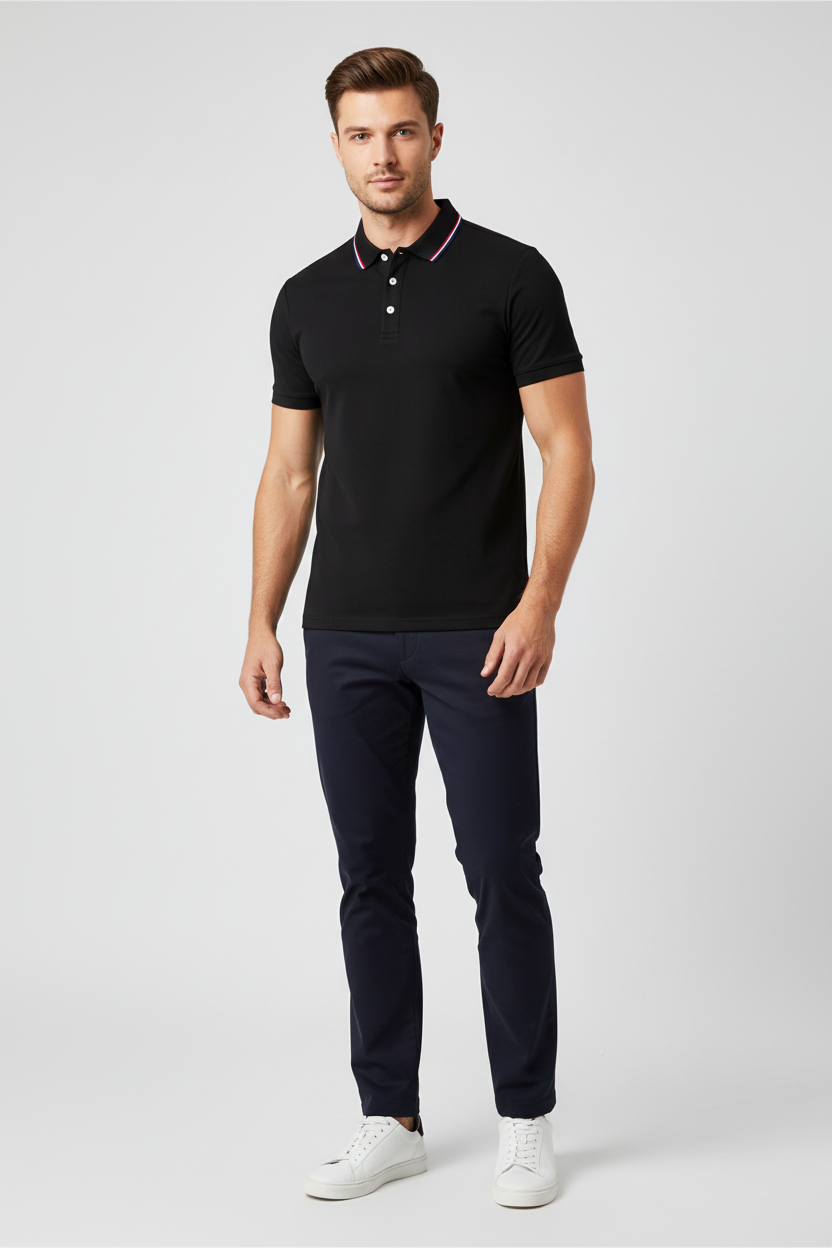 Polo transpirable de moda