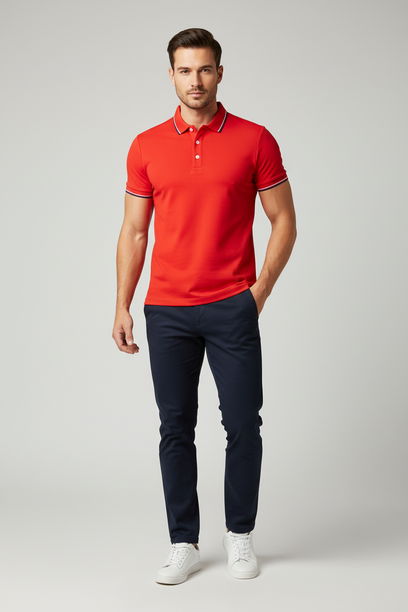 Polo transpirable de moda