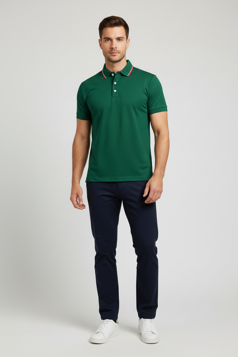 Polo transpirable de moda